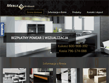 Tablet Screenshot of meblewroblewski.eu